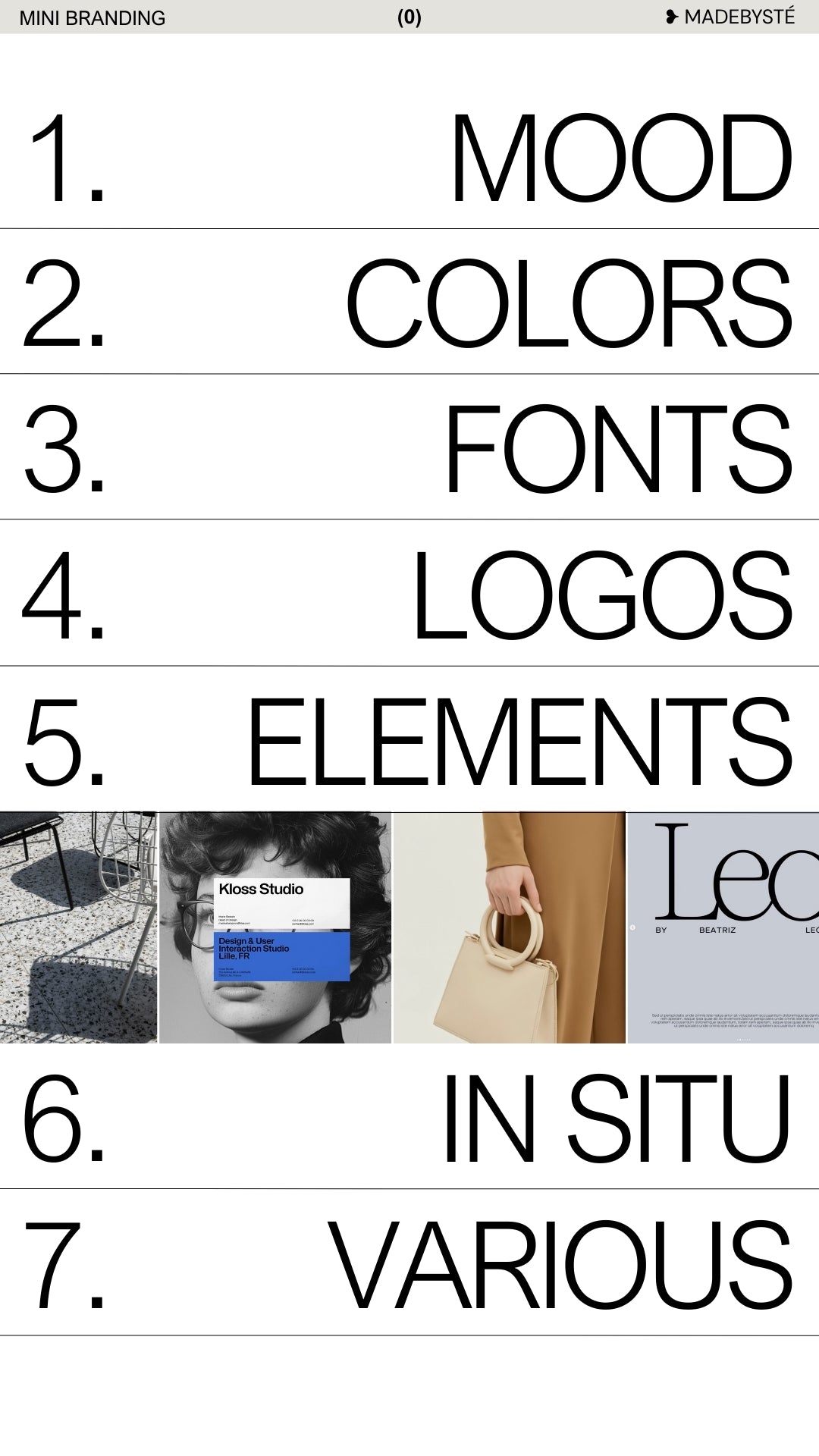 Flossier Mini Branding
