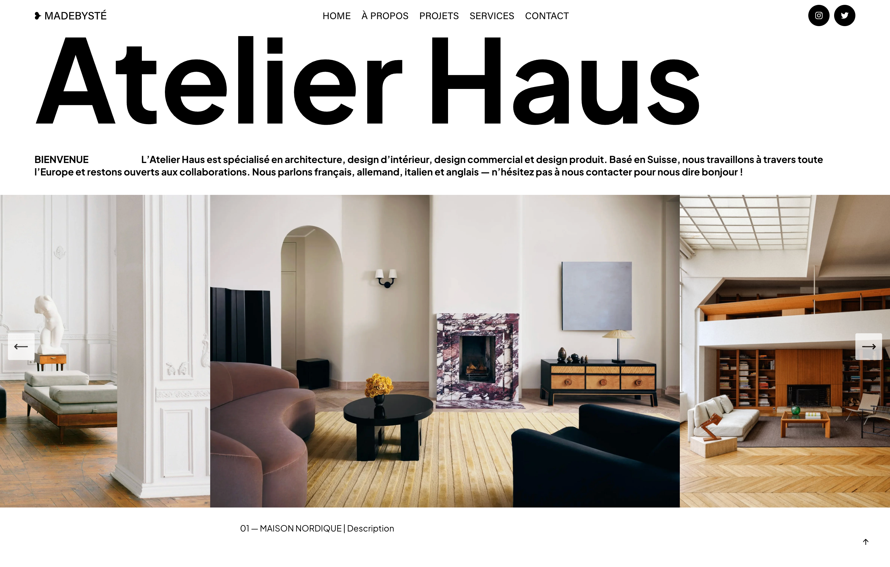 Haus Site — Bientôt Disponible