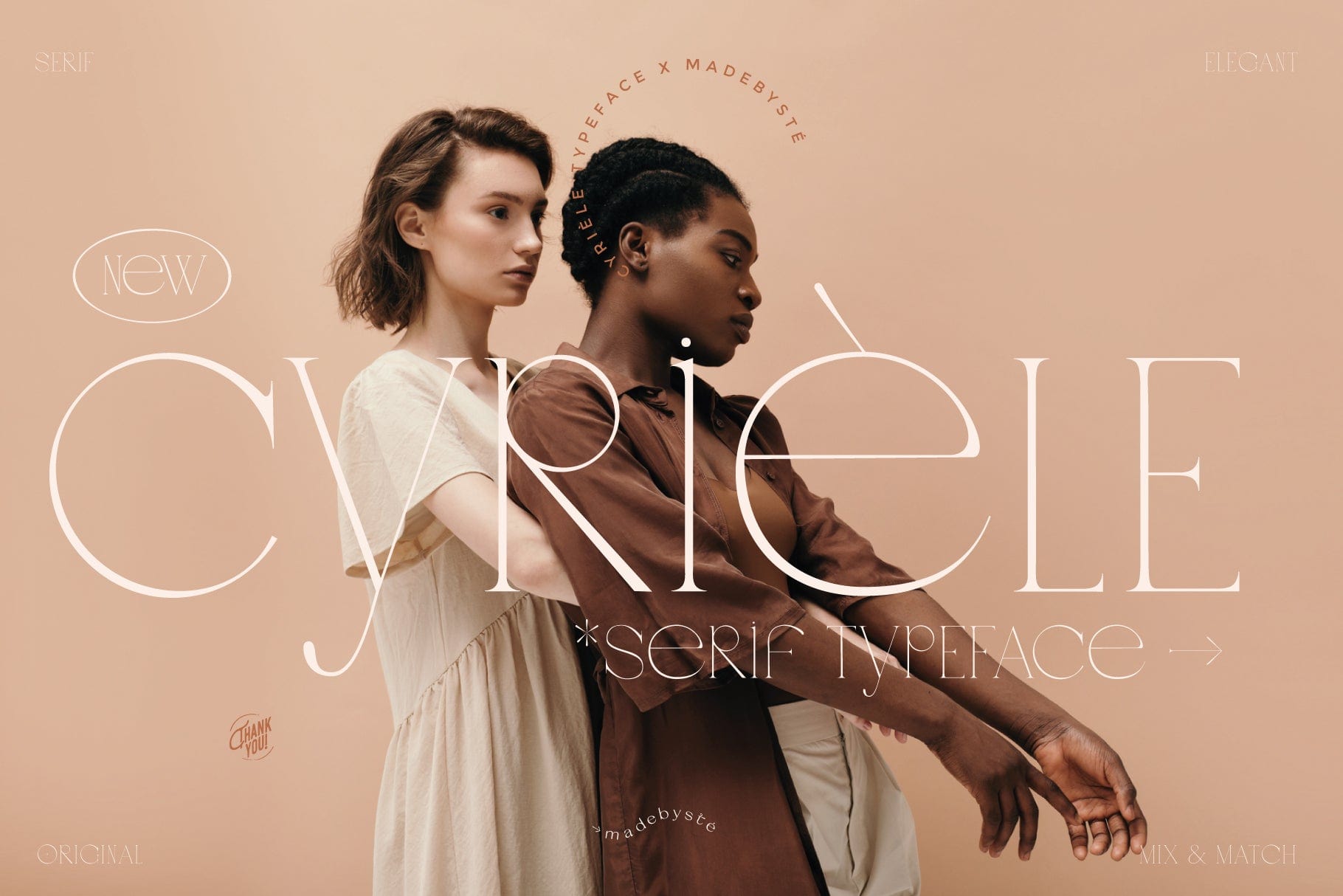Cyrièle Typeface