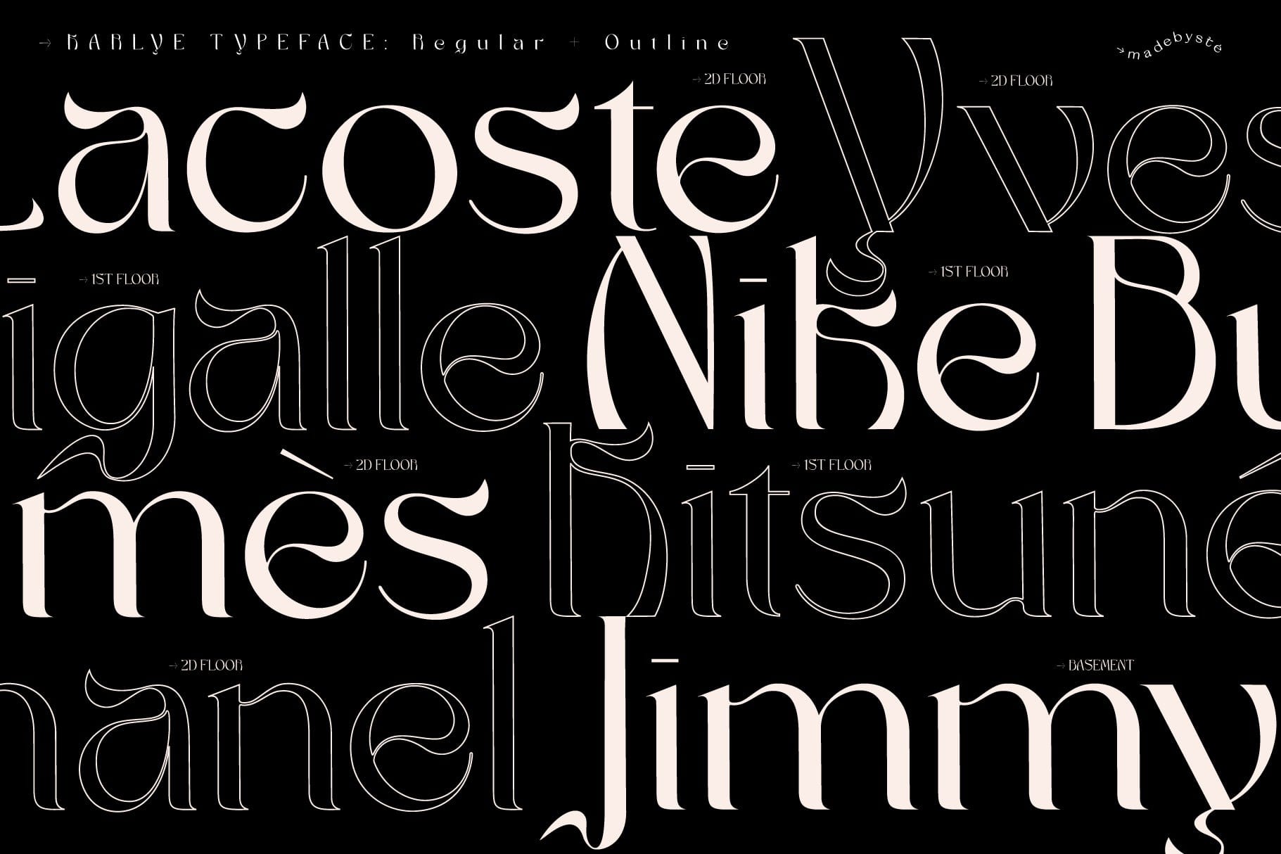 Karlye Typeface