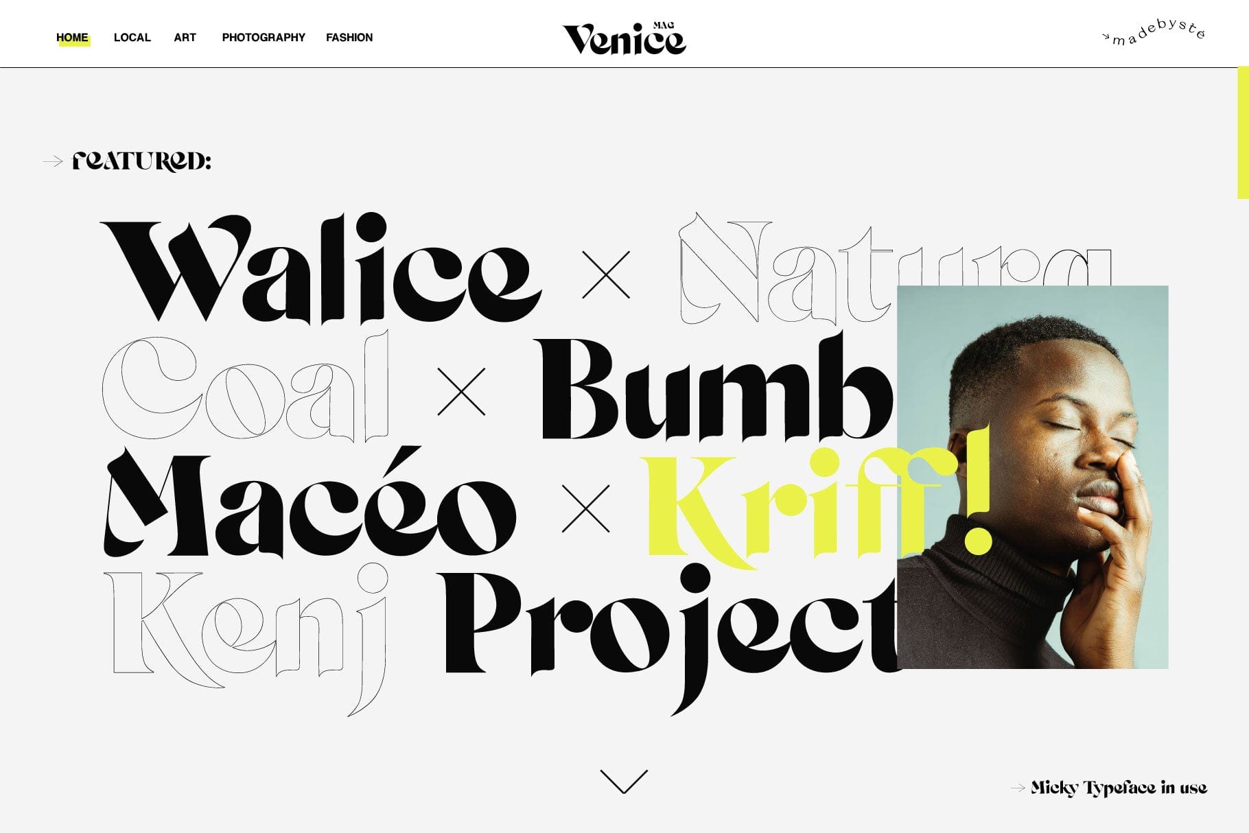Micky Typeface