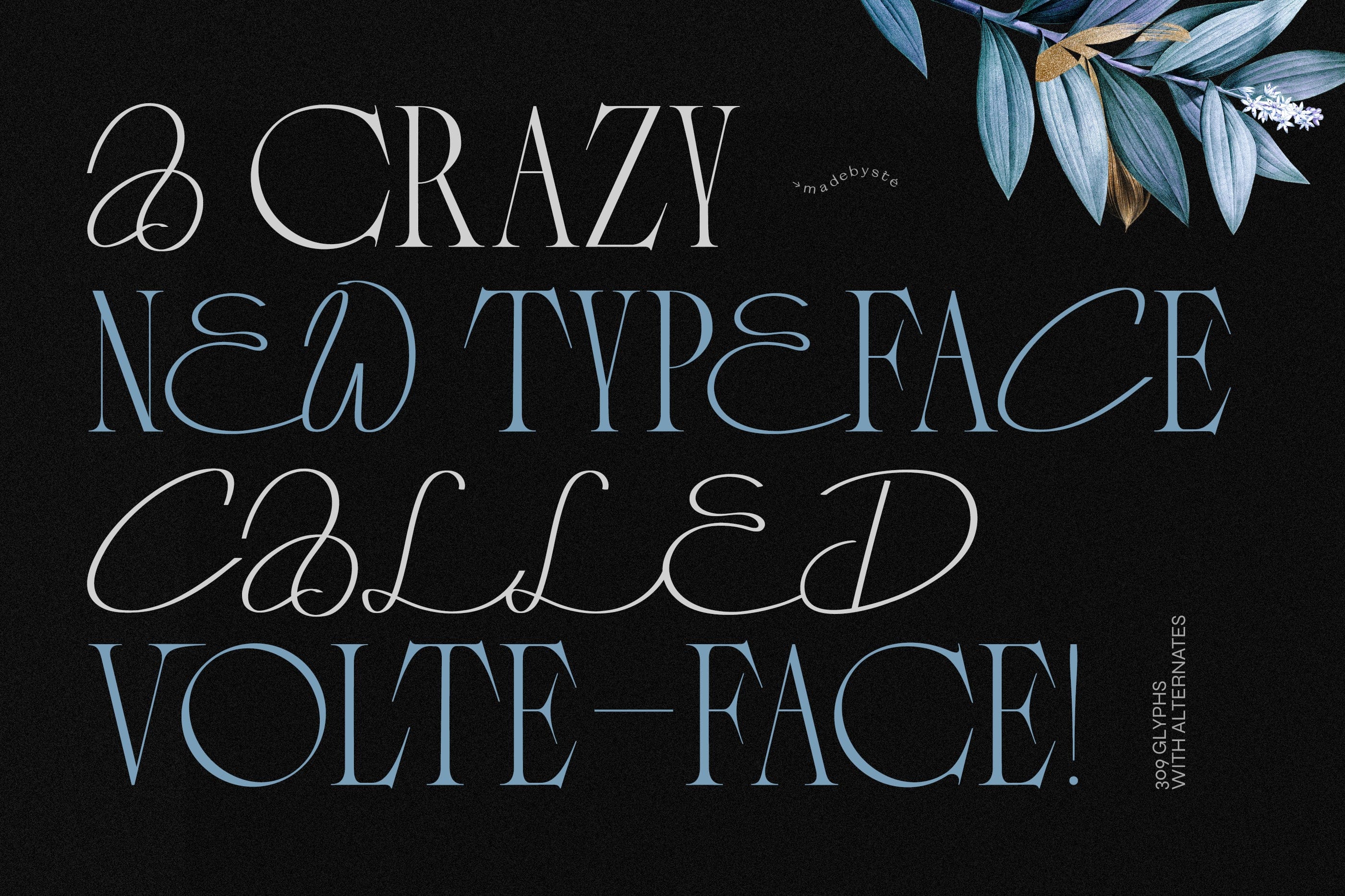 Volte-Face Typeface