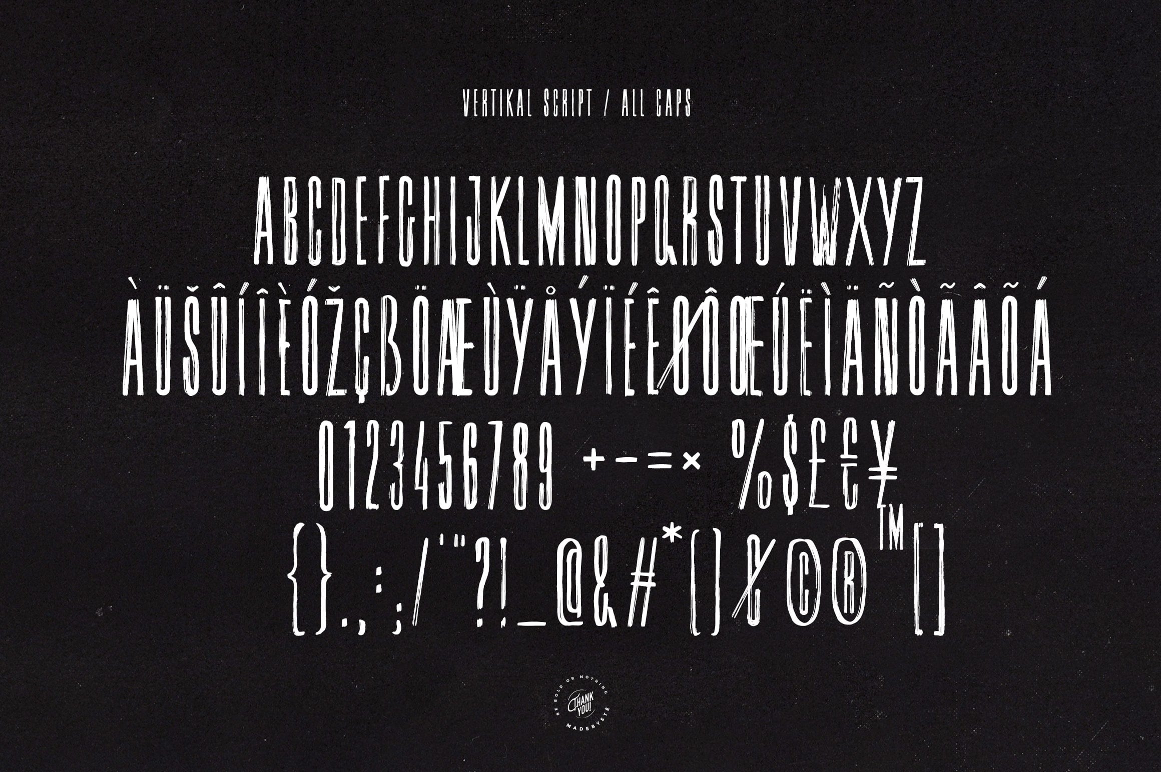 Vertikal Typeface
